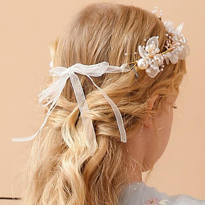 Headwear%20Children'S%20Headwear%20Girls'%20Hair%20Band%20Pearl%20Hairband%20Flower%20Garland%20Pearl%20Hair%20Headdress%20Pearl%20Hair%20Band%20-%20Image%206