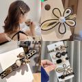 5Pcs Retro Acrylic Side Hairpin Hair Clip Simple Pearl Side Duckbill Clip Hair Accessories. 