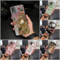 Full wrap TPU Phone Case For Nokia C32 Oil Painting flower Protective Cartoon Fashion Design Phone Pouch Anti-knock Cute. 