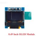 0.49 Inch OLED Display LCD Module White 0.49"; Screen 64x32 I2C IIC Interface SSD1306 Driver for Arduino A. VR STM32. 