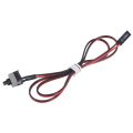 20.5" Long Power Button Switch Cable for PC Switches Reset Computer. 