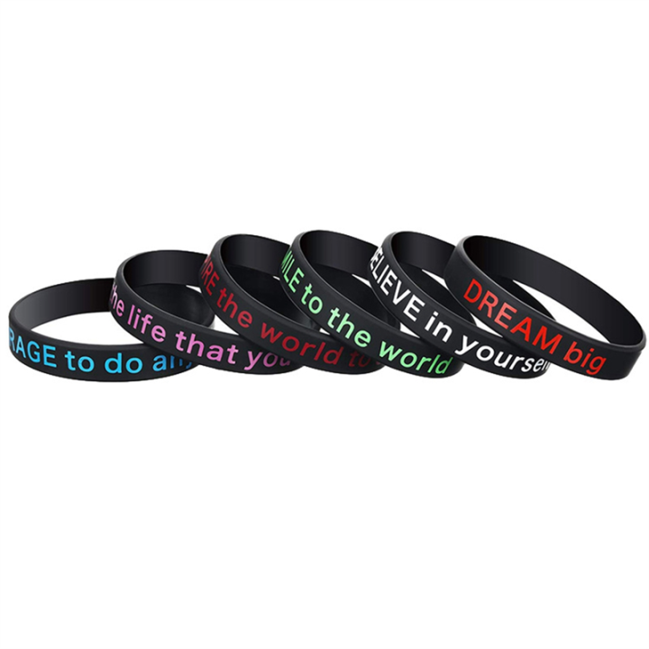 30%20Pieces%20Motivational%20Bracelets%20Set%20Silica%20Gel%20Motivational%20Silicone%20Wristbands%20Motivational%20Silicone%20Bracelets%20for%20Men%20and%20Women%20Black%20-%20Image%202