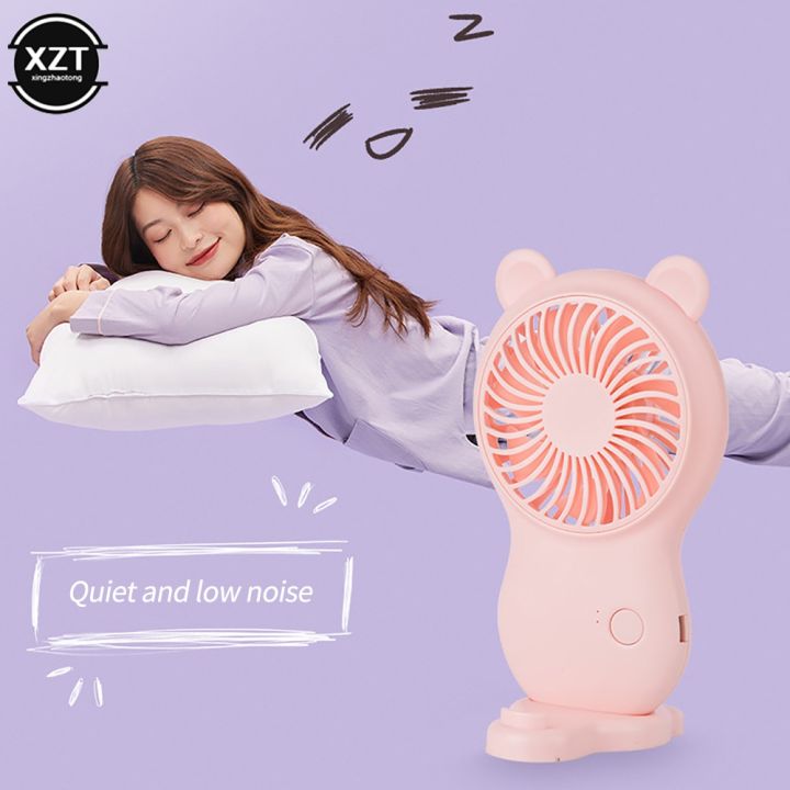 Cartoon%20Bear-shaped%20Fan%20Handheld%20Mini%20Fan%20Portable%20Pocket%20USB%20Charging%20Fan%20Summer%20Air%20Cooler%20Outdoor%20Travel%20Fan%20-%20Image%203