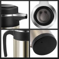 Car Kettle 12V 1200Ml Electric Car Kettle Travel Heater Large Capacity Tea Coffee Car Boiler Suitable for Camping Gold. 