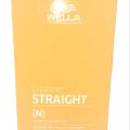 Wella Creatine Straight(N) Straightening Cream and Neutralizer Single Application Kit for Normal to Resistant Hair Salon Exclusive Pack 200ml. 