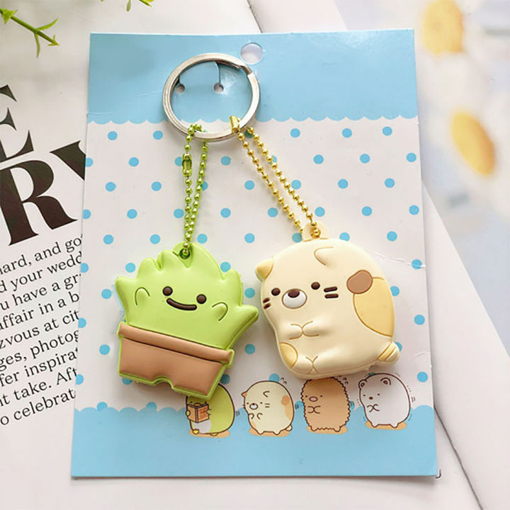Cute%20Key%20Cap%20Key%20Covers%20Rings%20Key%20Identifier%20Tag%20Organizers%20Silicone%20Keychain%20Holder%20with%20Ball%20Chain%20-%20Image%203