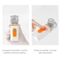 Handheld Nebulizer Atomizer Steam Inhaler Mesh Nebulizer Household Portable Atomizing Sprayer Electric USB Nebulizer Machine for Children and Adults. 