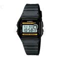 Black Digital Vintage Retro Watch Waterproof LED digital Display F91W. 