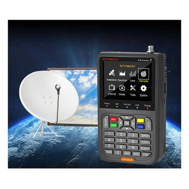 (GGBR)-%20V8%20Finder2%20Digital%20Meter%20Signal%20Measuring%20Meter%20Detector%20DVB-S/S2/S2X%202/4%20264%208%20Bit%20-%20Image%203