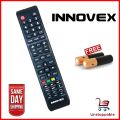 Innovex LED/LCD TV Remote Controller AD1497 & Free Batteries. 