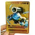 pokemon cards golden 2023 new 10000 Arceus Vmax Gx gold pocket monster card Spanish iron metal Pokmo Letters children's gift game collection cardParty Games Crafts. 