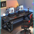【HOT】 Gamer Computer Desk Home Modern Black Office Desks Study Table Double Room Pink Desks Escritorios De Computadora Home Furniture. 