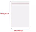10*15CM - 100pcs/pack Resealable Zip Lock Bags Self Seal Clear Plastic Ziplock Poly Bag Food Storage Package. 