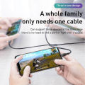 Baseus 3 In 1 USB Cable Multi Charging Cable. 