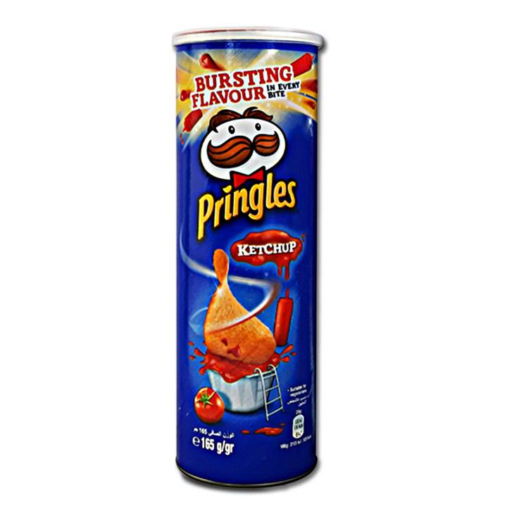 Pringles Ketchup Flavoured Chips, 165 g