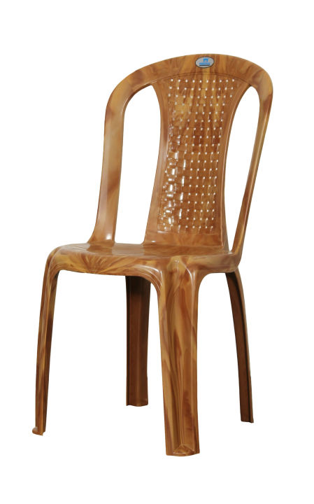 Nilkamal Celebrate Armless Chair - Rose Wood