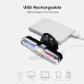 Outtobe Bicycle Light Taillight LED Brake Bike Light bicycle parts Rear USB Rechargeable Turn Signals Lamp Cycling Helmet Light Lamp Waterproof Cycling Taillight Bike Light For Bicycle. 