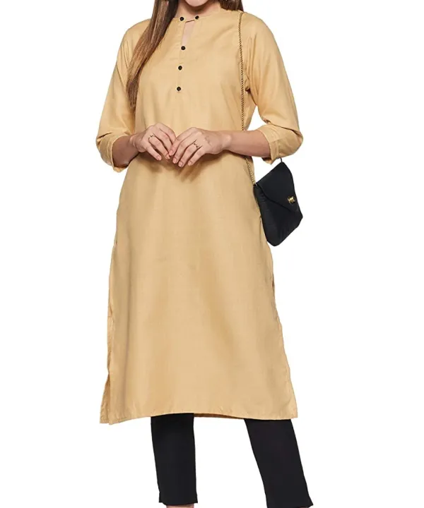Women's%20cotton%20straight%20kurta%20top%20-%20Image%203
