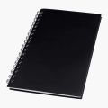 Mbm p.v.c. book binding cover A3 - (transparent & black color (5pcs in a pack)). 