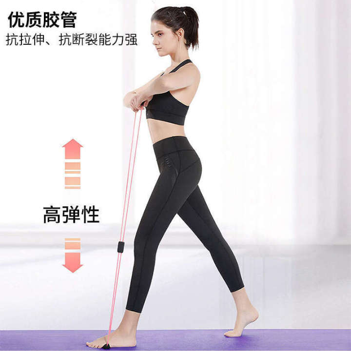 Chest muscle training octagonal home fitness stretcher yoga elastic ...