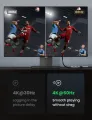 UGREEN USB C Hub 5 in 1 6 in 1 Type C to HDMI 4K, 2 USB 3.0 Ports, SD TF Card Reader, 100W PD Charging Adapter Dock Station for MacBook Pro Air 2024, iPad Pro 2024, Galaxy S24 S23 Ultra Note 10, Surface Go, XPS 15,  iPhone 16 15 Max Pro. 