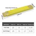 Portable Wooden Folding Ruler 2M 1M Measuring Rule Slider Dual Sided Metric Scale Plastic Ruler Drawing Tools. 