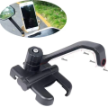 Motorcycle Mobile Cellphone Holder With Umbrella Mount Alloy Motor holder-X144 Bike Mobile Holder  Best for  Pickme & Delivery. 