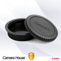 Body Cap with Lens Rear Lens Cap EOS EF EF-S EF S Anti-dust Cover Case for Canon DSLR Camera Lens. 