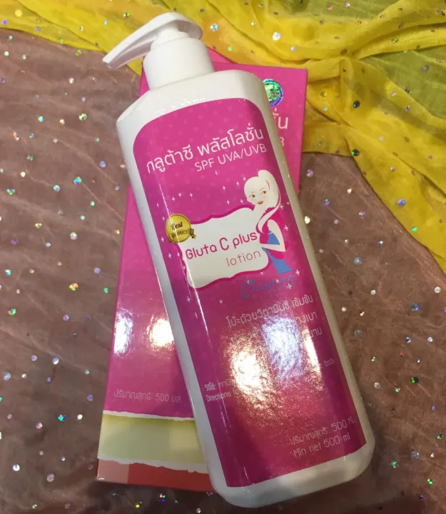 GLUTA%20C%20PLUS%20Whitte*ening%20Lotion%20gcpl%20Thailand%20with%20Healthy%20Lotion%20500ML%20-%20Image%204