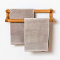 Mr Wood Modern Towel Rack / Teak Wood Towel Bar / Wooden Towel Bar for Bathroom / Simplest Towel Rack / Towel Rails. 