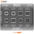 Amaoe U-Ram3 Bga496 Bga556 Bga376 Bga436 Bga366 Bga320 Bga256 Lpddr Ram Repair Tools Ic Reballing Stencil Running Memory. 