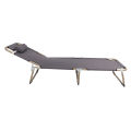 Foldable Sleep Bed Easy Carrying 3 Folds Portable Bed for Outdoor Activities. 