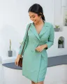 Rosa Blazer Dress- Mint. 