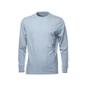 wearever Grey Marl Long Sleeve Crew Neck T-shirt. 