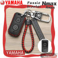 YAMAHA Car key remote case for Nmax2020 Xmax Grand filano 2024 Aerox Qbix Lexi new Sazzio Fazzio Scooter car key cover. 
