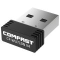 Comfast Adaptador Mini USB Wifi Adapter 150Mbps USB Antena Wifi Para PC Receiver Dongle Network Card Desktop Laptop Win7 8 10 11. 