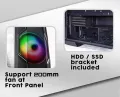 ARMAGGEDDON AERO VII ATX GAMING PC CASE. 