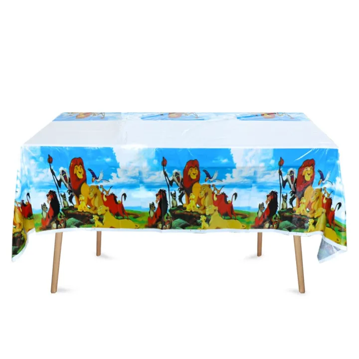 Lion%20King%20Simba%20Disposable%20Tableware%20Set%20Kids%20Birthday%20Party%20Decor%20Tablecloth%20Straw%20Napkin%20Cup%20Plate%20Balloon%20Party%20Supplies%20-%20Image%204