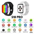 S18 Pro Ultra Smart Watch 1.92" Full Touch IPS HD Screen Bluetooth Call Smartwatch Heart Rate Sleep Monitoring IP67 Waterproof Men Watch Wireless Charging Women Watches Support NFC. 