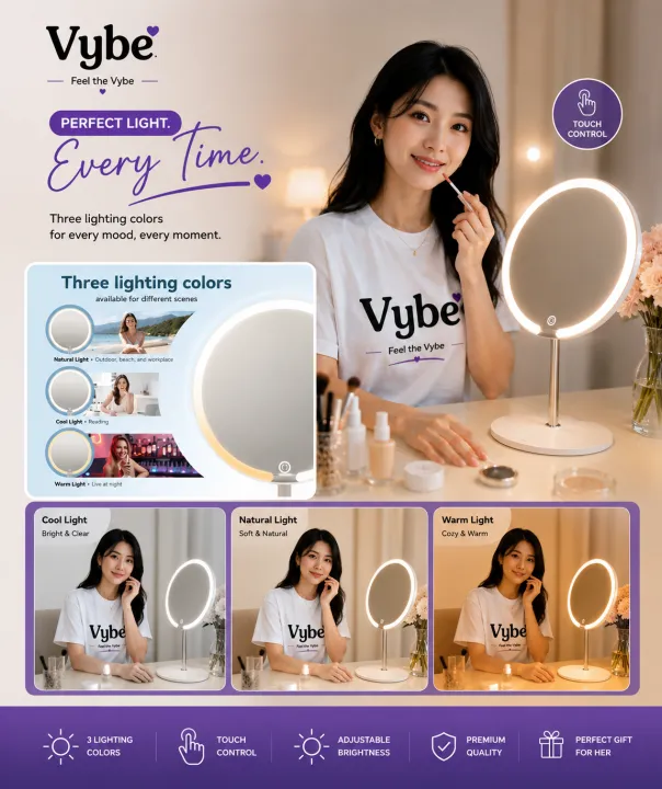 Vanity%20Makeup%20Mirror%20with%20Lights,%20Adjustable%20Brightness,%203%20Colors%20LEDs,%20Flexible%20Multi-Angle%20for%20Makeup%20-%20Image%202