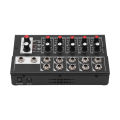 10 Channel Mixing Console Audios Mixer Sound Mixing Board With 2 Main Volume WYD. 