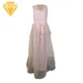 Women Maxi Dress Princess Style Lace Maxi Dress for Wedding Party Prom Buyers' Favorite High-waisted Flowing Hem Dress. 
