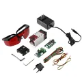 NEJE 40W Laser Engraver Modul-e Kit with Intelligent Temperature Control 15W Optical Power Output Eye Protection Design Laser Cutting Modul-e Set for Laser Engraver/ 3D Printer/ CNC Milling/ Arduino Project. 