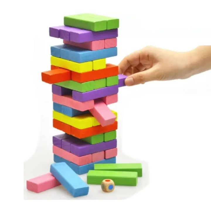 Wooden%20Color%20Number%20Jenga%20Stacking%20Block%20Tumbling%20Tower%20Toy%20Mainan%20Blok%20Kayu%20Jenga%20Nombor%20Warna%20-%20Image%202