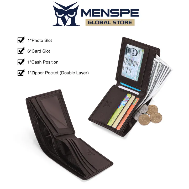 MENSPE%20Men%20Wallet%20Soft%20PU%20Wallet%20Business%20Wallets%20High%20Quality%20PU%20Leather%20Coin%20Bag%20Zipper%20Multi-Card%20Position%20ID%20Credit%20Cards%20Holders%20Solid%20Color%20Travel%20Purses%20Coin%20Pouch%20-%20Image%204