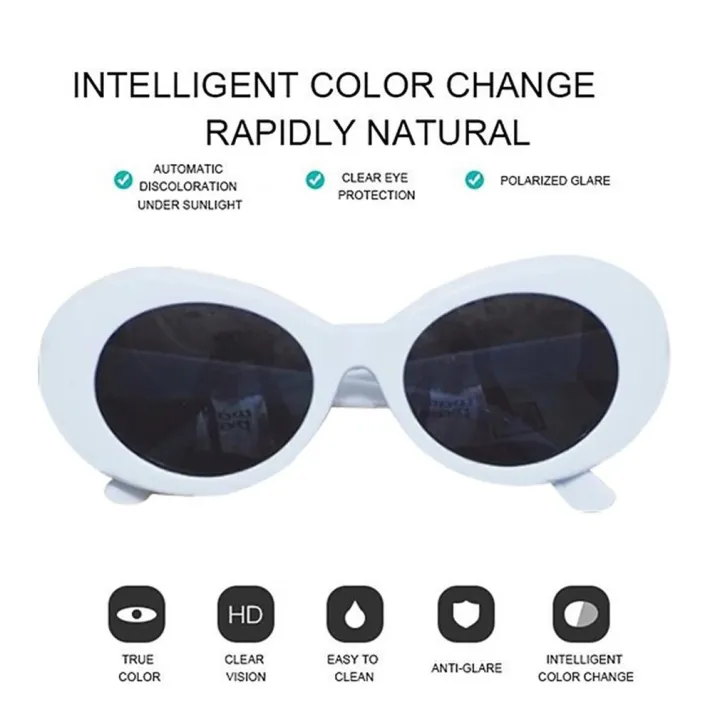 Bold%20Retro%20Oval%20Mod%20Thick%20Frame%20Sunglasses%20Clout%20Goggles%20with%20Round%20Lens%2051mm%20-%20Image%203