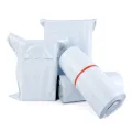 Shopila Medium Poly Mailer White Flyers Bundle of 100 Bags & 25 Bags 10 Bags pack and 500 Bags Pack Thickness - 2.2mm Self-seal Adhesive bags Storage Bags Plastic Poly Envelope 25cm*35cm Flyer Mailer Packs Postal Safe Mailing Bags Medium Size 25cm x 35cm. 