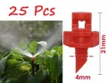 25pcs 360 Degree Micro Sprinkler Garden Water Sprayer Agriculture Drip Irrigation System. 