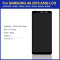 LCD For Samsung Galaxy A8 2018 A530 Display Touch Screen Digitizer Assembly Replacement Parts A530F A530L. 