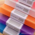 Strong Frosted Ticket Holder Storage Plywood Invoice Folder Documents Ticket Clips Small Size Translucent Clip Double A5 Force Clamp vYbz File ˜. 